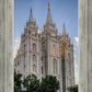 Salt Lake City Utah Temple Rays of Light Portrait