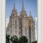 Salt Lake City Utah Temple Rays of Light Portrait