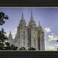 Salt Lake City Utah Temple Rays of Light Portrait
