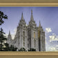 Salt Lake City Utah Temple Rays of Light Portrait
