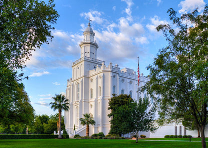 St. George Utah Temple House of Angels