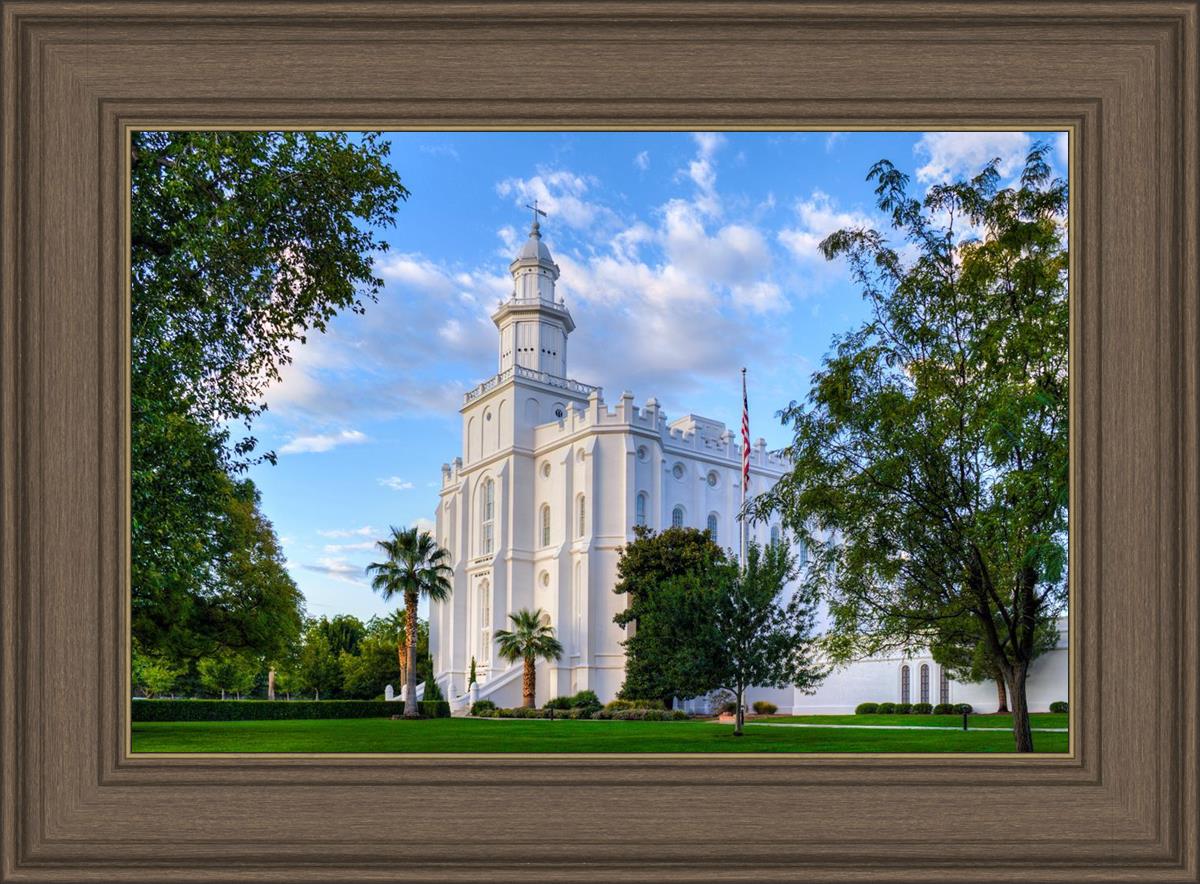 St. George Utah Temple House of Angels