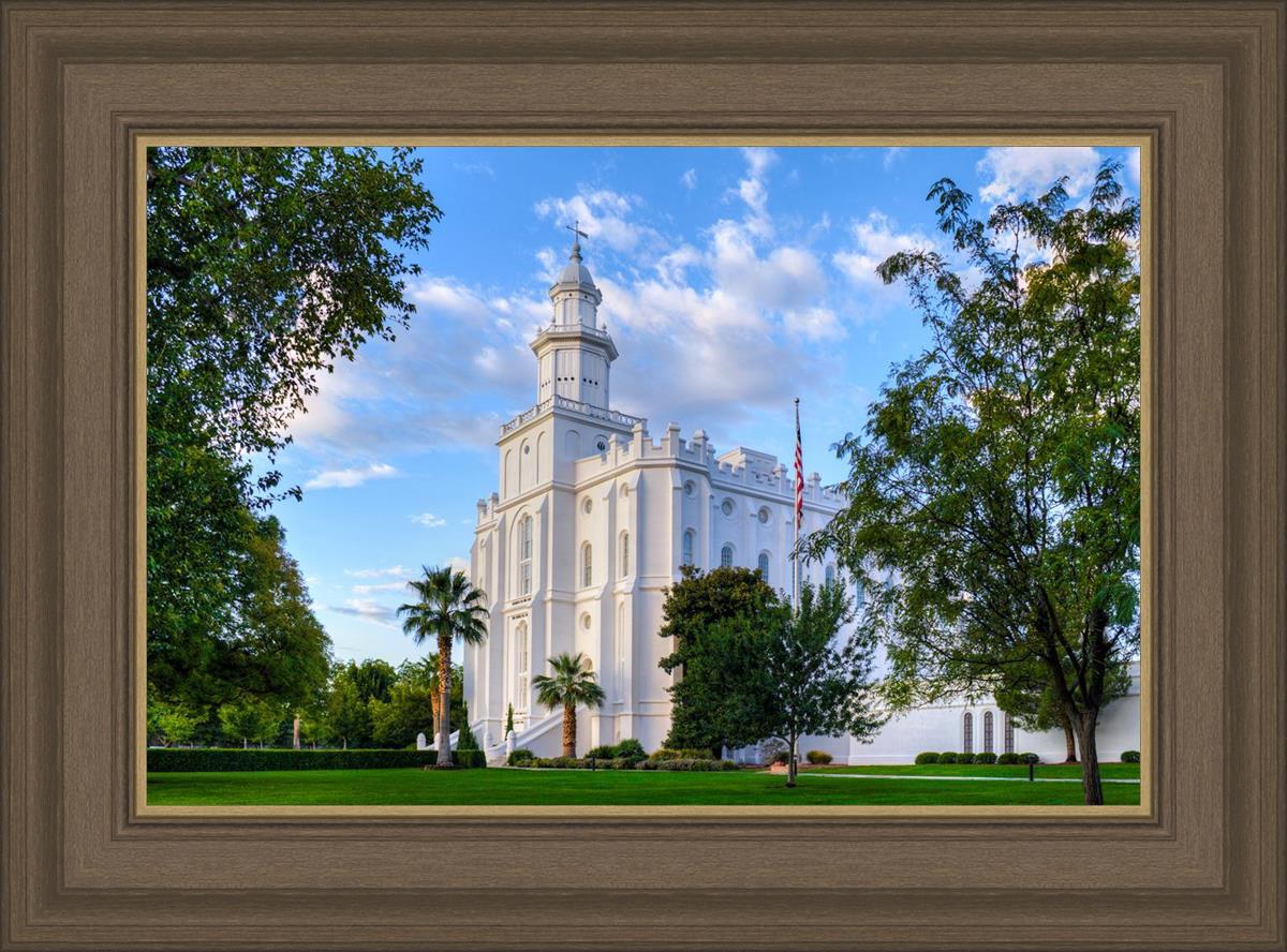 St. George Utah Temple House of Angels