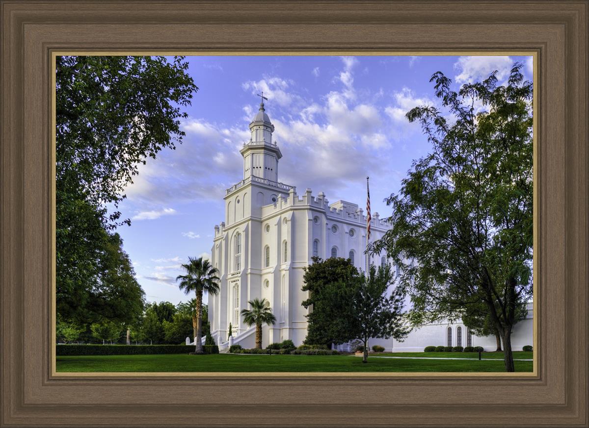 St. George Utah Temple House of Angels