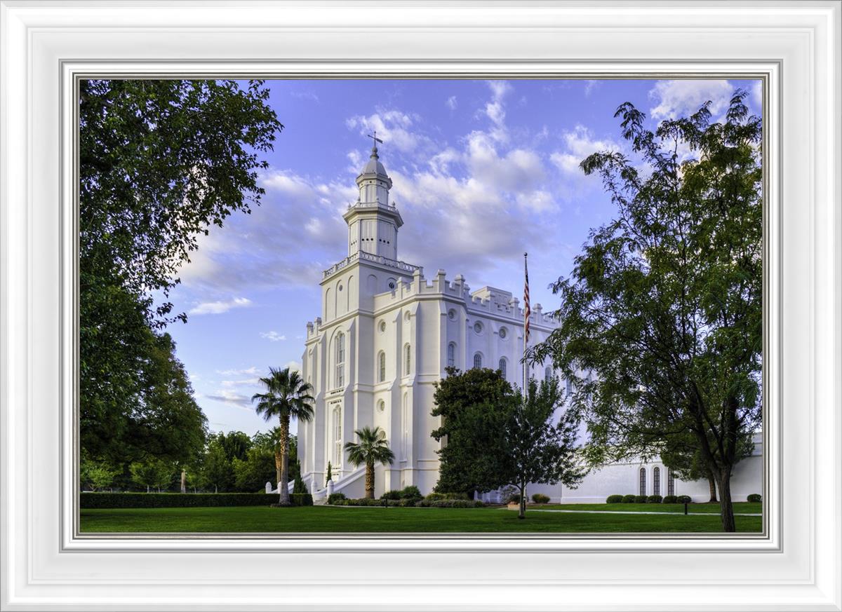 St. George Utah Temple House of Angels