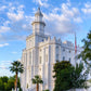 St. George Utah Temple House of Angels Portrait