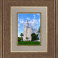 St. George Utah Temple House of Angels Portrait