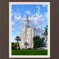 St. George Utah Temple House of Angels Portrait