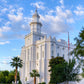 St. George Utah Temple House of Angels Portrait