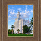 St. George Utah Temple House of Angels Portrait
