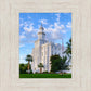 St. George Utah Temple House of Angels Portrait