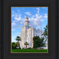 St. George Utah Temple House of Angels Portrait