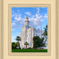 St. George Utah Temple House of Angels Portrait