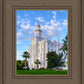 St. George Utah Temple House of Angels Portrait