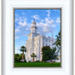 St. George Utah Temple House of Angels Portrait