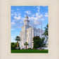 St. George Utah Temple House of Angels Portrait