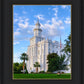 St. George Utah Temple House of Angels Portrait