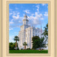 St. George Utah Temple House of Angels Portrait