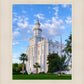 St. George Utah Temple House of Angels Portrait