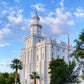 St. George Utah Temple House of Angels Portrait