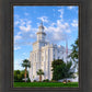 St. George Utah Temple House of Angels Portrait