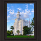 St. George Utah Temple House of Angels Portrait