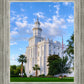 St. George Utah Temple House of Angels Portrait