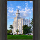 St. George Utah Temple House of Angels Portrait