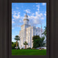 St. George Utah Temple House of Angels Portrait
