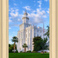 St. George Utah Temple House of Angels Portrait