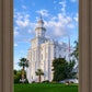 St. George Utah Temple House of Angels Portrait
