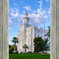 St. George Utah Temple House of Angels Portrait