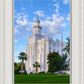 St. George Utah Temple House of Angels Portrait