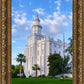St. George Utah Temple House of Angels Portrait