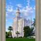 St. George Utah Temple House of Angels Portrait
