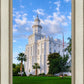 St. George Utah Temple House of Angels Portrait