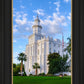 St. George Utah Temple House of Angels Portrait