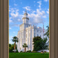 St. George Utah Temple House of Angels Portrait
