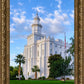 St. George Utah Temple House of Angels Portrait