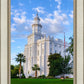 St. George Utah Temple House of Angels Portrait