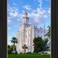 St. George Utah Temple House of Angels Portrait