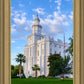 St. George Utah Temple House of Angels Portrait