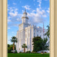 St. George Utah Temple House of Angels Portrait