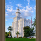 St. George Utah Temple House of Angels Portrait
