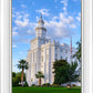 St. George Utah Temple House of Angels Portrait