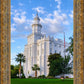 St. George Utah Temple House of Angels Portrait