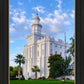 St. George Utah Temple House of Angels Portrait