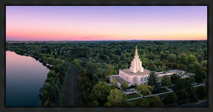 Idaho Falls from on High