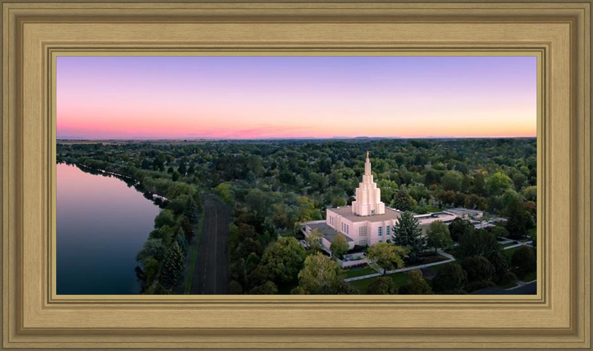 Idaho Falls from on High