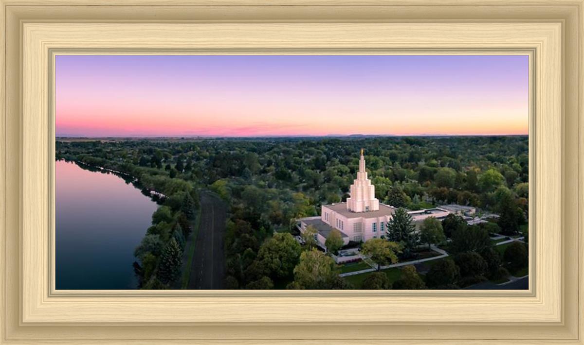 Idaho Falls from on High